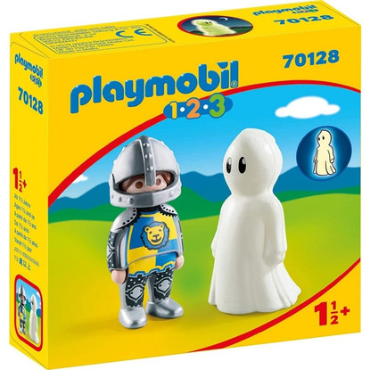 Playmobil - 1.2.3 Knight with Ghost PMB70128