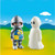 Playmobil - 1.2.3 Knight with Ghost PMB70128