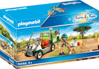 Playmobil - Zoo Vet with Medical Cart PMB70346