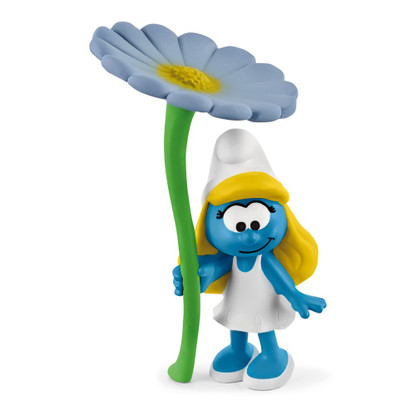 Schleich - Smurfette with flower SC20828