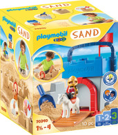 Playmobil - 1.2.3 Knight's Castle Sand Bucket PMB70340