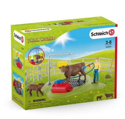 Schleich - Happy Cow wash SC42529