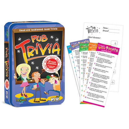 Pub Trivia Tin Game