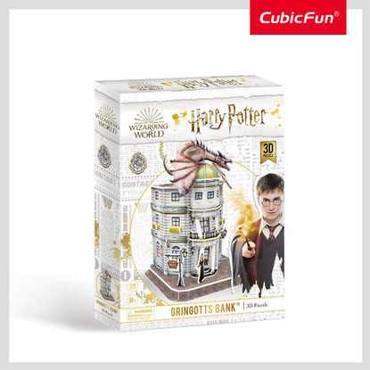 Harry Potter - Hogwarts Gringotts Bank 74 piece - CubicFun