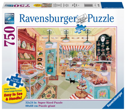 Ravensburger - Corner Bakery Puzzle 750 piece Large Format RB16803-3