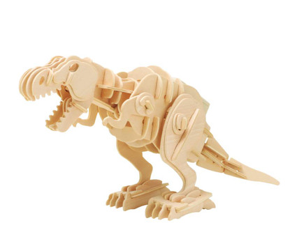 Robotime 3D Wooden Puzzle Robotic Dinosaur - Biting T Rex