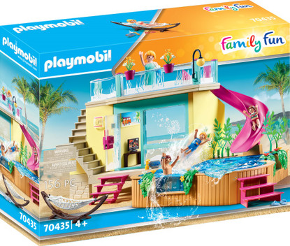 Playmobil - Bungalow with Pool PMB70435