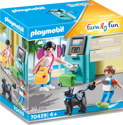 Playmobil - Tourists with ATM PMB70439