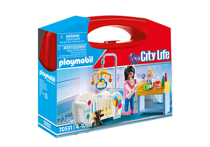 Playmobil - Nursery Baby Room Carry Case PMB70531