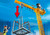 Playmobil - Remote Control Crane with Building Section PMB70441