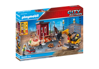 Playmobil - Mini Excavator with Building Section PMB70443