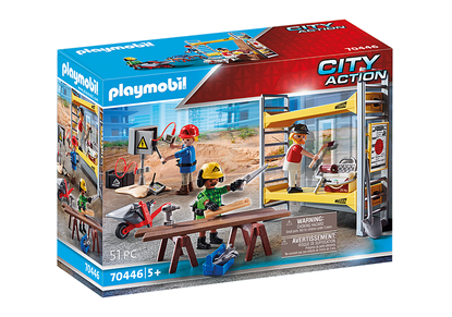 Playmobil - Scaffolding with Workers PMB70446