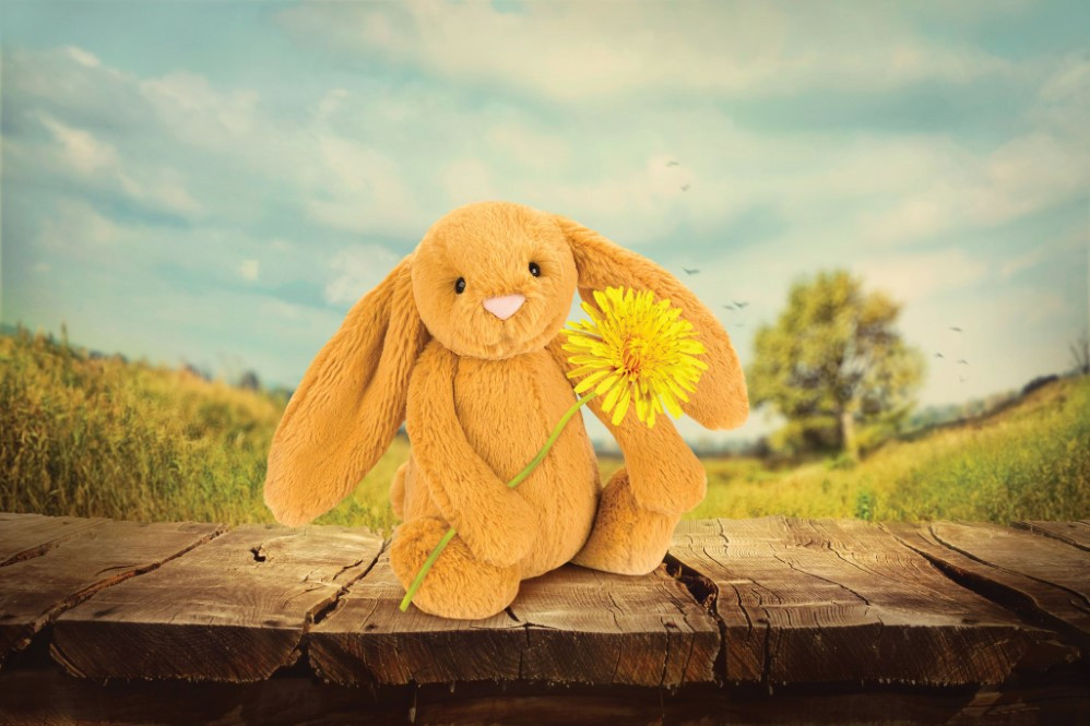 Jellycat - Bashful Saffron Bunny Medium