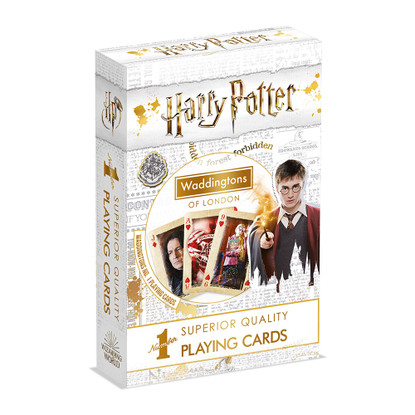 Waddingtons No.1 - Harry Potter 2019 (White) Playing cards