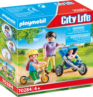 Playmobil - Mother with Children PMB70284