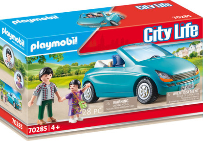 Playmobil - Family with Car PMB70285