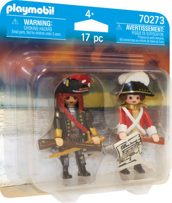 Playmobil - DuoPack Pirate and Redcoat PMB70273