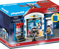 Playmobil - Police Station Play Box PMB70306