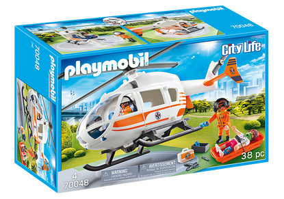 Playmobil - Rescue Helicopter PMB70048