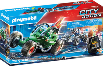 Playmobil - Police Go-Kart Escape PMB70577