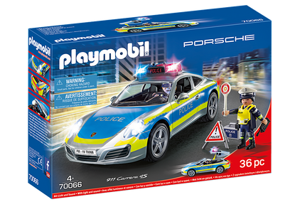 Playmobil - Porsche 911 Carrera 4S Police PMB70066