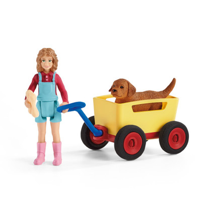 Schleich - Puppy Wagon Ride SC42543