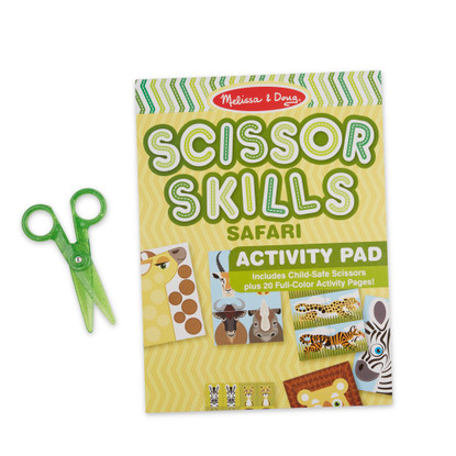 Melissa & Doug - Scissor Skills Activity Pad - Safari 