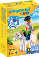 Playmobil - 1.2.3. Boy with Pony PMB70410