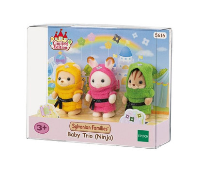 Sylvanian Families - Baby Ninja Trio *Limited Edition* SF5616