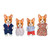 Sylvanian Families - Corgi Family LIMITED EDITION SF5509