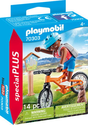 Playmobil - Mountain Biker Special Plus PMB70303