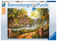 Ravensburger - Cottage by the River Puzzle 500 piece RB16582-7