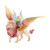 Schleich - Fairy in Flight on Winged Lion SC70714