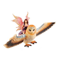 Schleich - Fairy in Flight on Glam-Owl SC7071