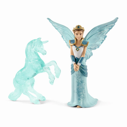 Schleich - Eyela with unicorn-ice-sculpture SC70587