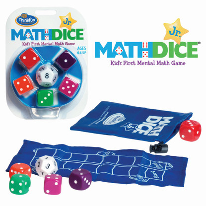 ThinkFun - Math Dice Jr. Game TN1515