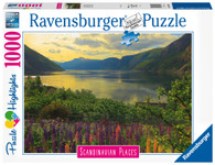 Ravensburger - Fjord in Norway Puzzle 1000 piece RB16743-2