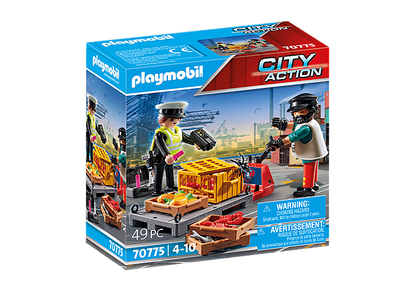 Playmobil - Cargo Customs Check PMB70775