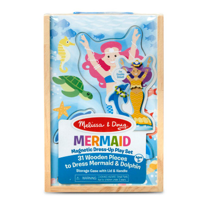  Melissa & Doug - Mermaid Magnetic Dress-Up Play Set