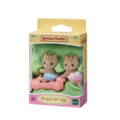 Sylvanian Families - Striped Cat Twins SF5429