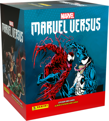 Panini - Marvel Versus Sticker Collection Booster Box of 50 Pakcs