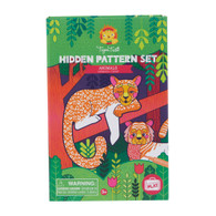 Tiger Tribe - Colouring Set - Hidden Pattern - Animals