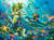 Ravensburger - Underwater Beauties GLITTER 100 piece jigsaw puzzle RB12872-3