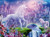 Ravensburger - Unicorn Kingdom Puzzle GLITTER 100 piece jigsaw puzzle RB12907-2 Finished puzzle