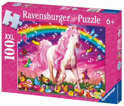 Ravensburger - Horse Dream Glitter Puzzle 100 piece RB13927-9 