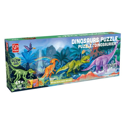 Hape - Dinosaurs Puzzle 200 piece plus more (1.5m long)