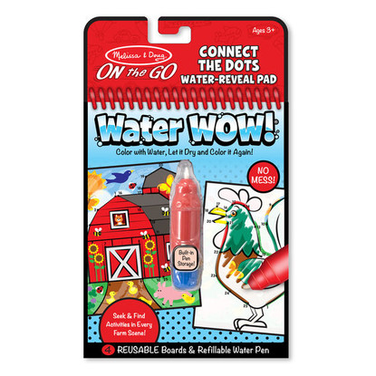 Melissa & Doug - On The Go - Water WOW! Farm - Connect the Dots MND9485