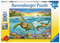 Ravensburger - Swim With Sea Turtles Puzzle 100 piece RB12942-3