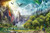 Ravensburger - Reign of Dragons 3000 piece RB16462-2  Finished Puzzle