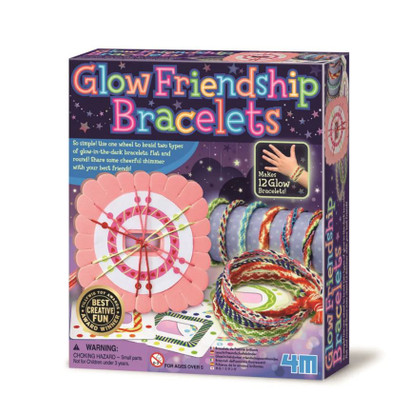 4M - Creative Craft - Glow Friendship Bracelets